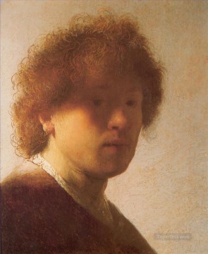 Self portrait 1628 Rembrandt Oil Paintings